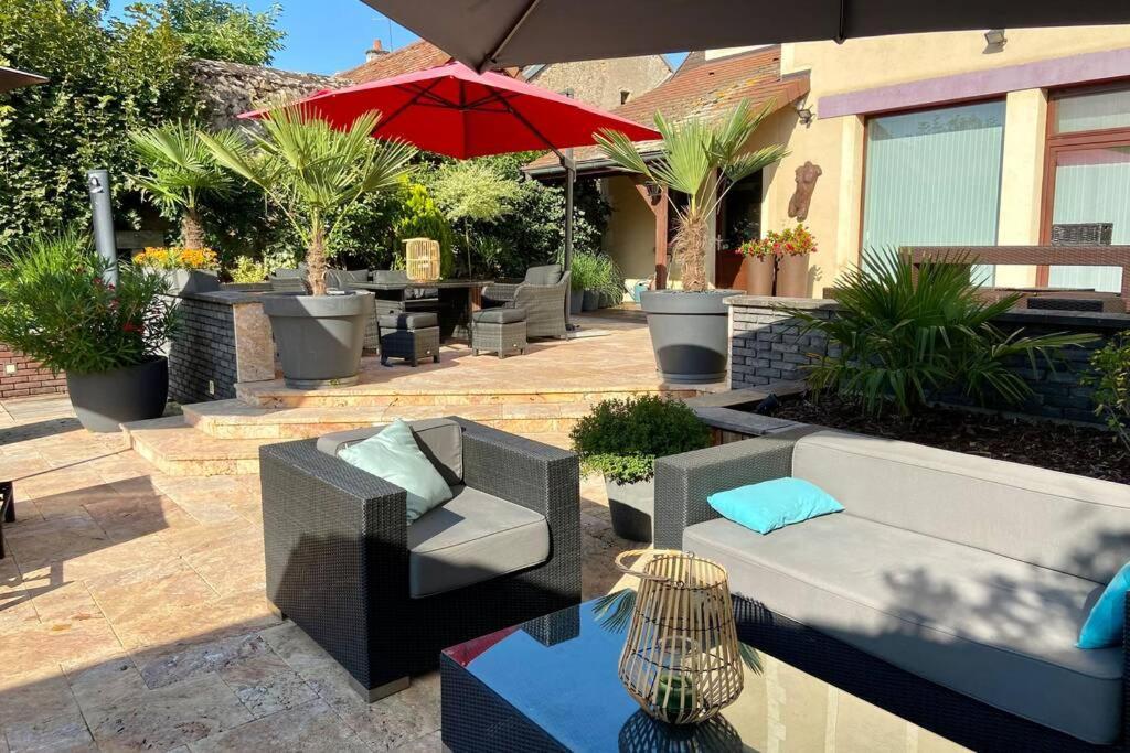 Appartement La Tranquillité au Centre. à Toulon-sur-Arroux Extérieur photo